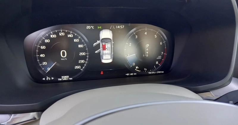 Volvo S60 cena 115500 przebieg: 37866, rok produkcji 2020 z Woźniki małe 121